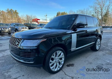 2019 Land Rover Range Rover 3.0L V6 Supercharged Hse z USA, uszkodzony, nr VIN SALGS2SV7KA516858